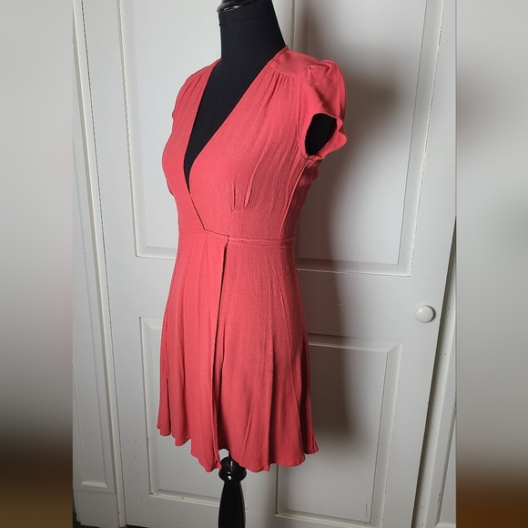 REFORMATION Raquel Wrap Mini Dress - Picture 3 of 6